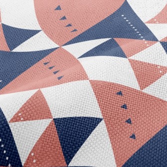 Big And Small Triangles Performance Linen