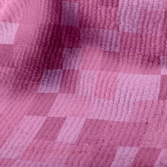 Pink Mark Brick Terry