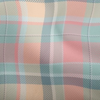 Pastel Plaid Dobby