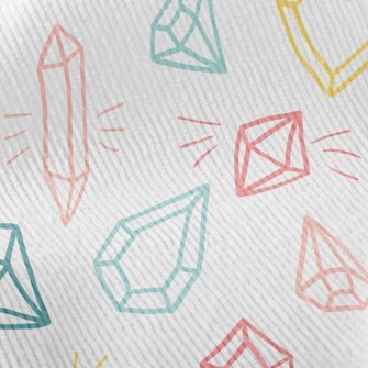 Sketch Diamonds And Gemstones Standard Corduroy