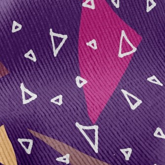 Triangle Like Shredded Paper Standard Corduroy