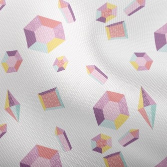 Pastel Hexagonal Gemstone Dobby