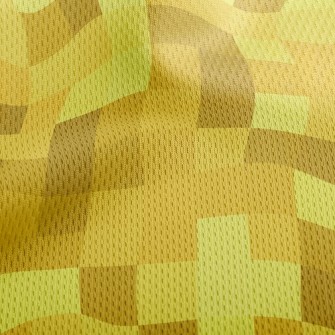 Golden Square Athletic Mesh Flat Back