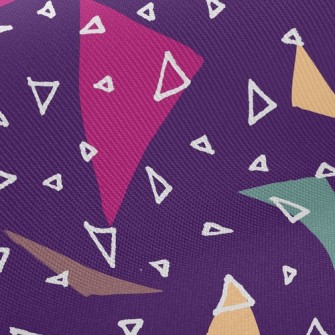 Triangle Like Shredded Paper Twill