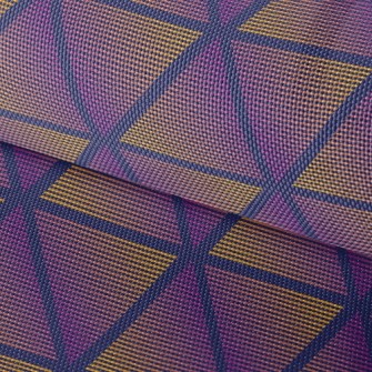 Gradient Triangle Waterproof Oxford