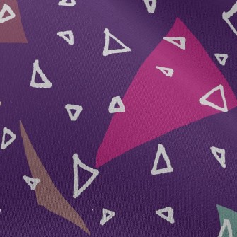 Triangle Like Shredded Paper Chiffon