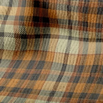 Yellow Scotch Plaid Terry