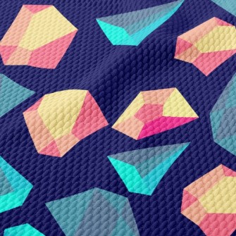 Colorful Crystal Birdseye Piqué