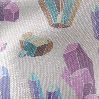Mineral Crystals Waterproof Canvas