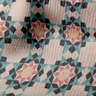 Geometric Sun Tiles Terry