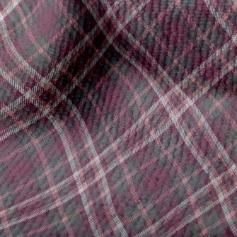 Pink Diagonal Grid Terry