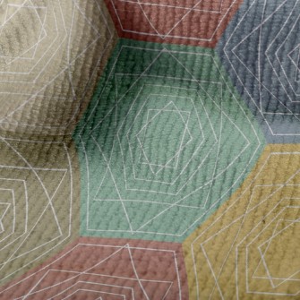 Colorful Hexagons Terry