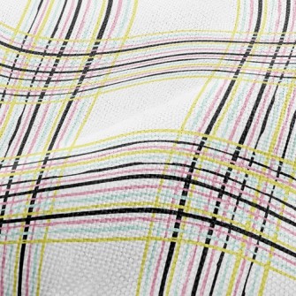 Abstract Stripes Performance Linen