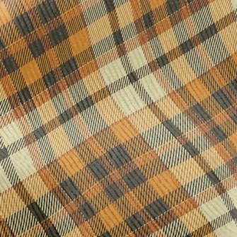 Yellow Scotch Plaid Standard Corduroy