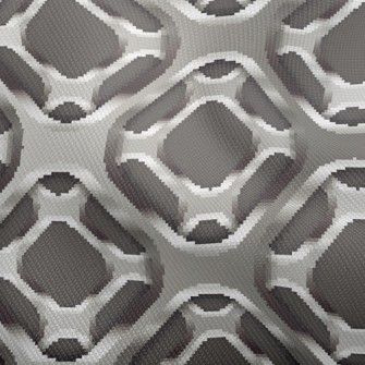 Steel Hard Metal Square Dobby