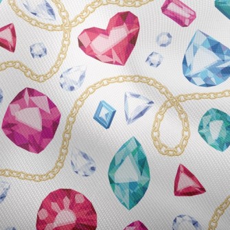 Gold Chain And Beautiful Gemst Dobby