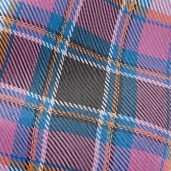 Crayon Pink Grid Standard Corduroy