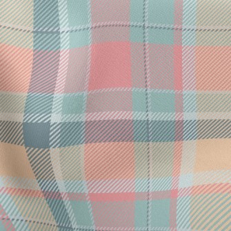 Pastel Plaid Stretch Ponte