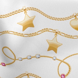 Chain Of Stars And Hearts Stretch Ponte