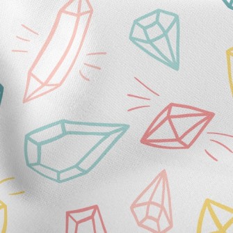 Sketch Diamonds And Gemstones Stretch Ponte
