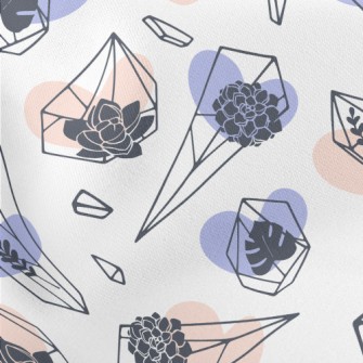 Gems And Flowers Stretch Ponte