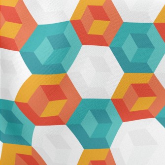 Abstract Hexagon Stretch Ponte