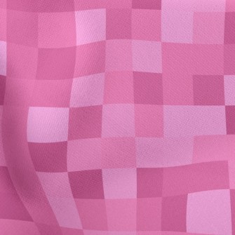 Pink Mark Brick Stretch Ponte