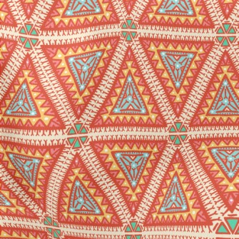 Tribal Triangle Totem Stretch Ponte