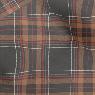Coffee Red Line Large Plaid Pa Micro Fleece