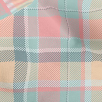 Pastel Plaid Micro Fleece