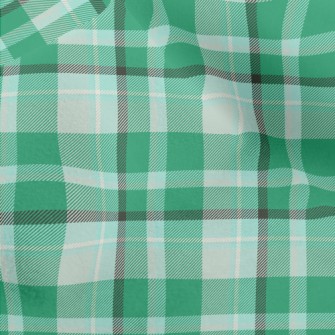 Green Scotch Plaid Micro Fleece