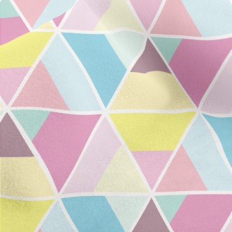 Triangular Splicing Micro Fleece