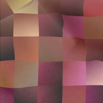 Pink Square Micro Fleece