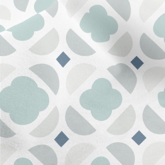 Cloud-like Geometry Micro Fleece