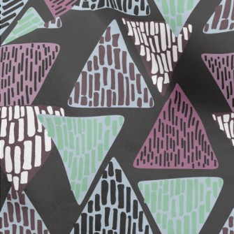 Leopard Print Triangle Micro Fleece