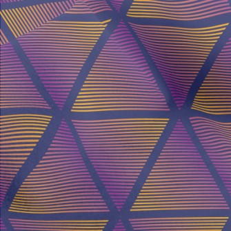 Gradient Triangle Micro Fleece