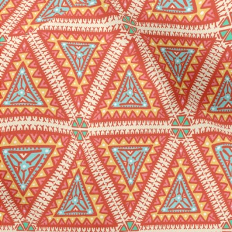 Tribal Triangle Totem Micro Fleece