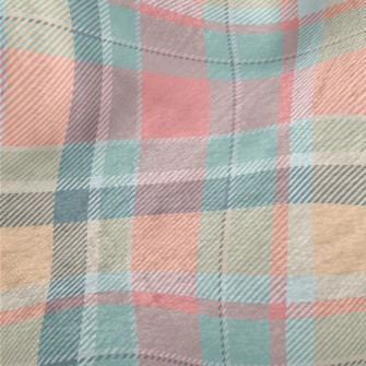 Pastel Plaid Minky