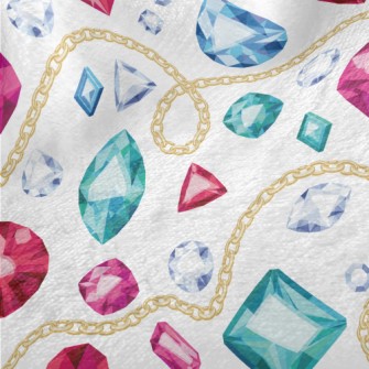 Gold Chain And Beautiful Gemst Minky