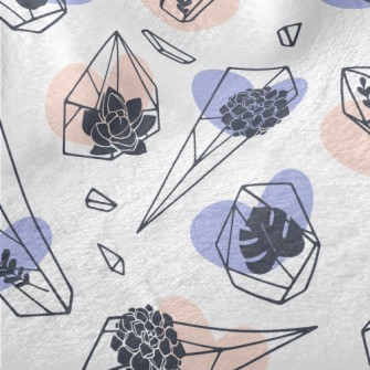 Gems And Flowers Minky