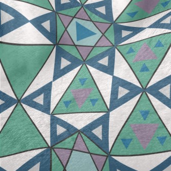 Irregular Geometric Figures Minky