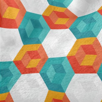 Abstract Hexagon Minky