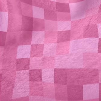 Pink Mark Brick Minky