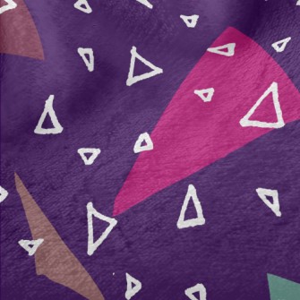 Triangle Like Shredded Paper Minky