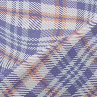Scottish Tartan Piqué