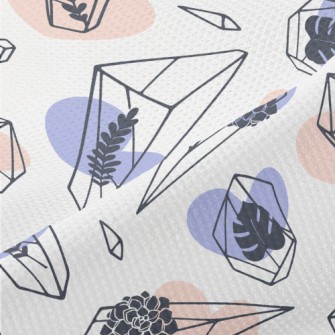 Gems And Flowers Piqué