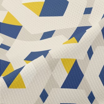 3d Hexagon Piqué