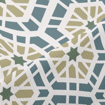 Hexagonal Geometric Tiles Piqué