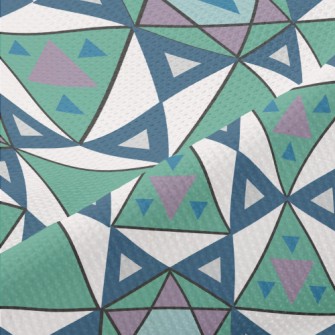 Irregular Geometric Figures Piqué