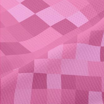 Pink Mark Brick Piqué